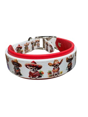 Biothane halband Chihuahua rood