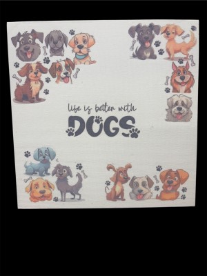 Canvas schilderij met uw eigen tekst of afbeelding