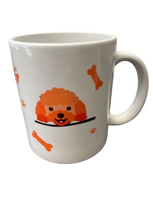 Mok met afbeelding hond